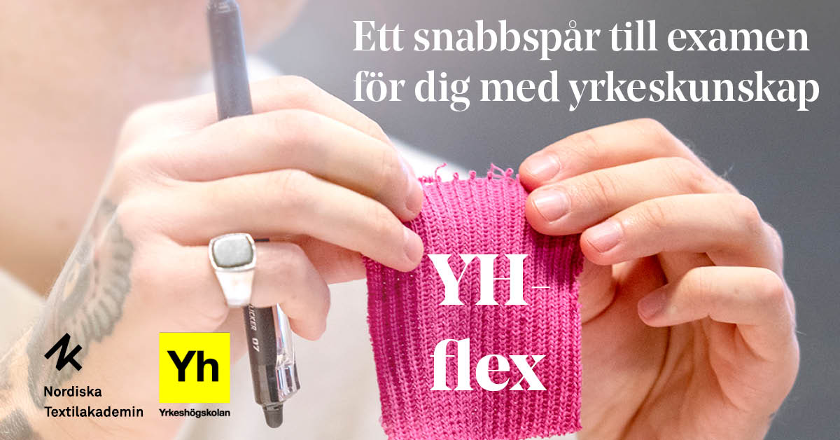 YH flex hos Nordiska textilakademin