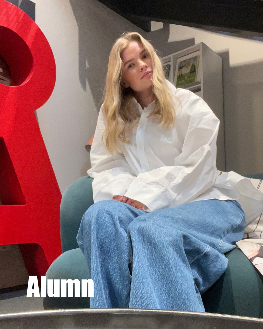 bild på en tjej almun