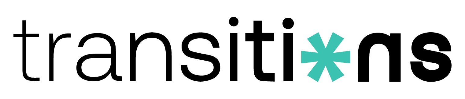 transitions logotype