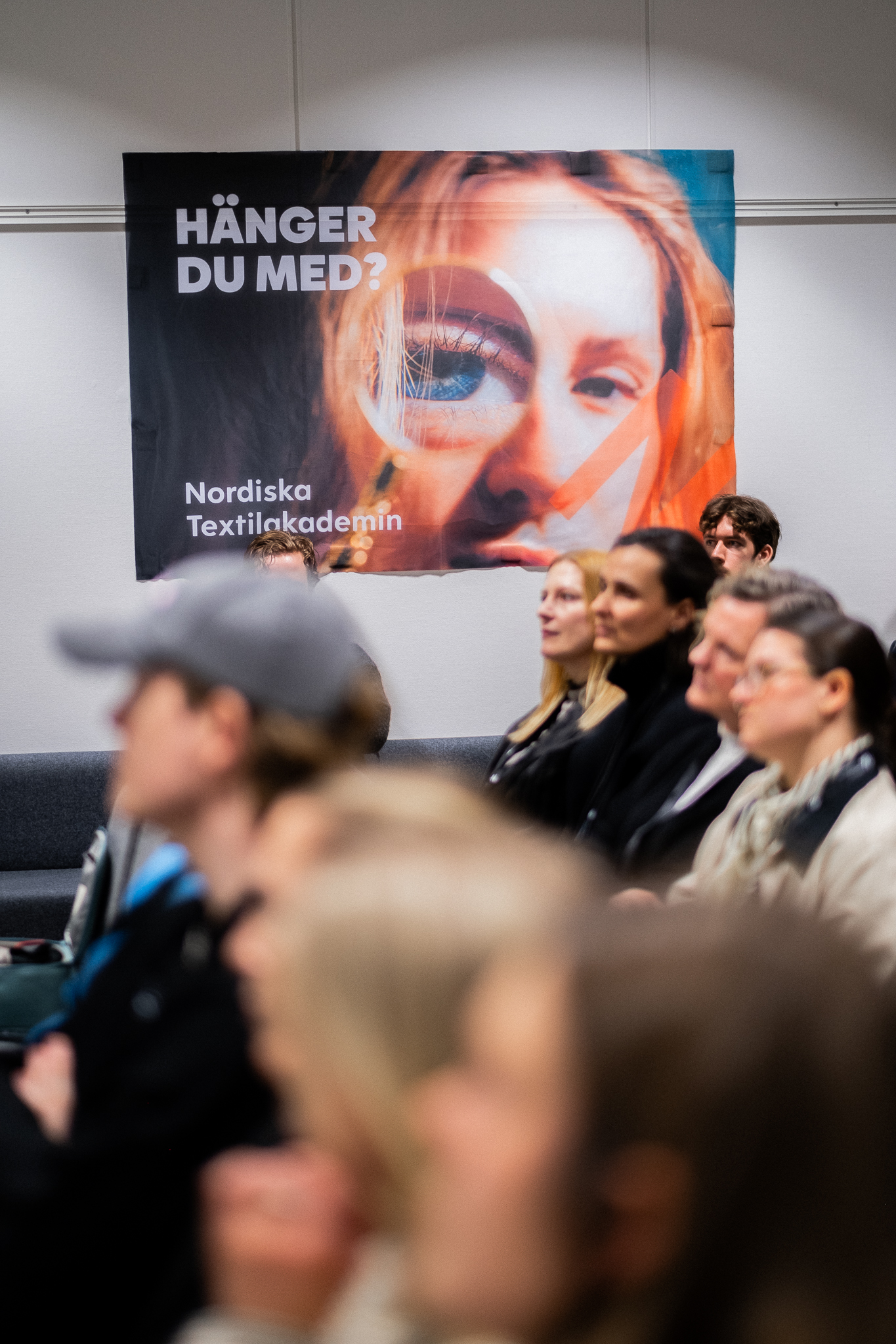 Nordiska Textilakademin- Bild från frukosteventet "Hänger du med?" 26 mars