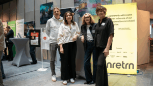 Deltagarna efter panel under Habit Impact Day