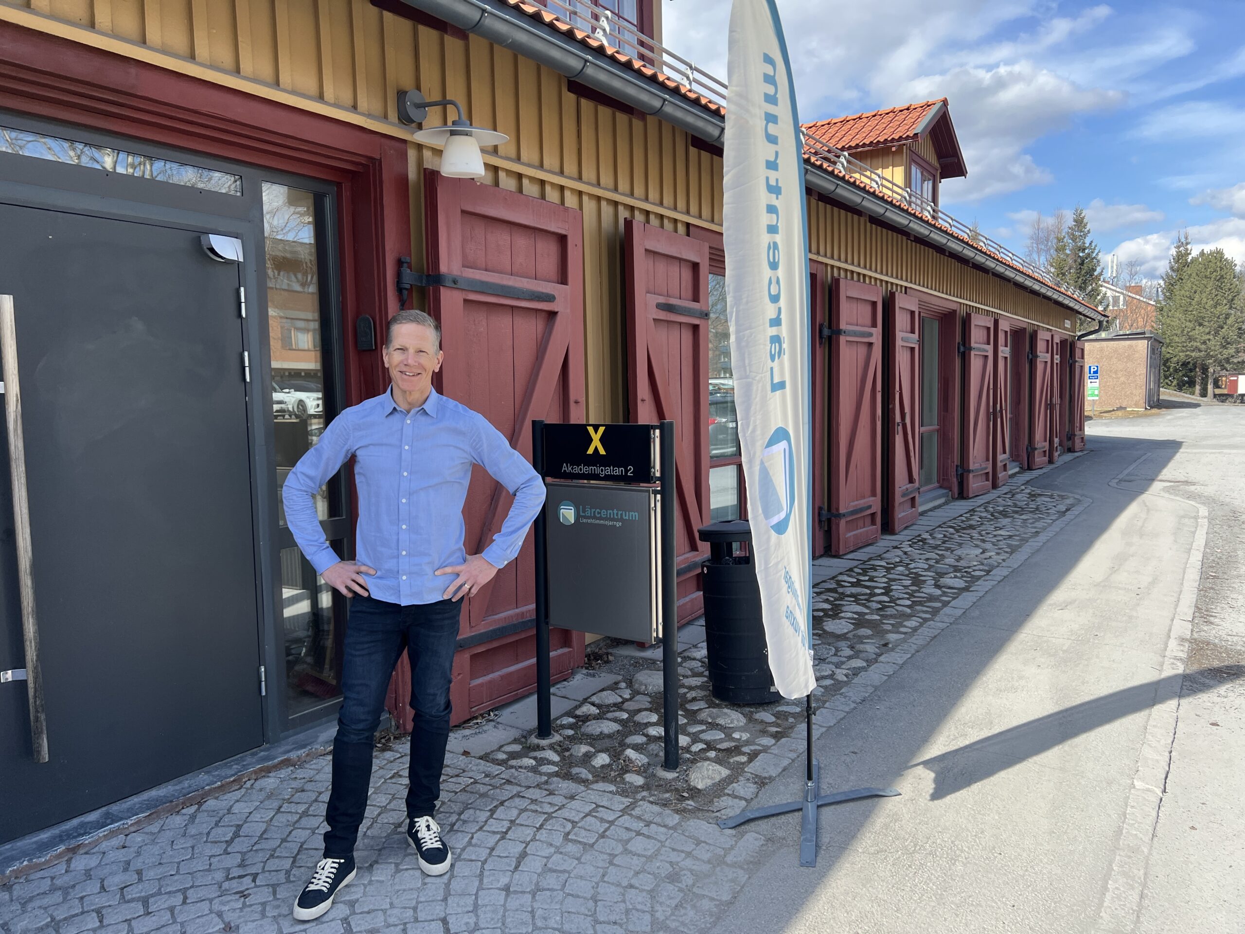 Magnus på Lärcentrum i Östersund